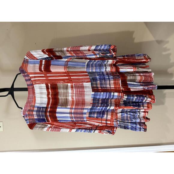 Maeve Small Women's Plaid Button-Front Tunic Top - Picture 7 of 7